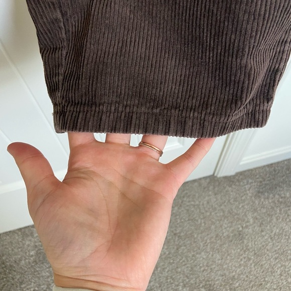 EUC | Vintage Woolrich‎ 1964 women’s dark chocolate corduroy pants — 14 petite - Picture 4 of 6